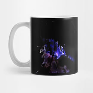 Beautiful girl, like in night dreams. Very beautiful, dark. Like evening breeze. Mug